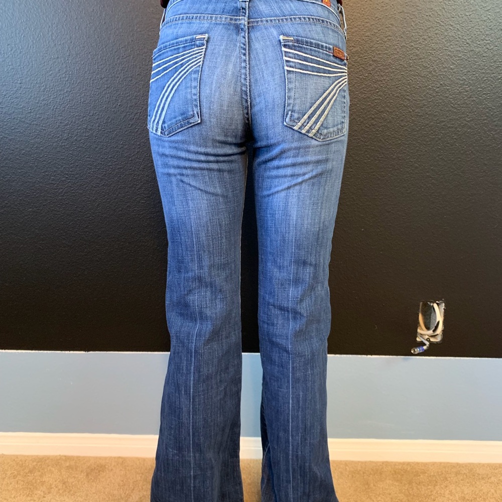 7 for all mankind dojo jeans size 24
